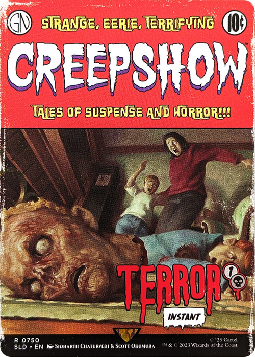 Terror (SLD-750) - Secret Lair Drop (Borderless) Foil
