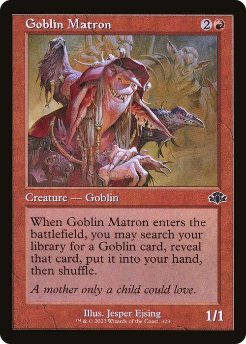 Goblin Matron (Retro Frame) (DMR-323) - Dominaria Remastered Foil