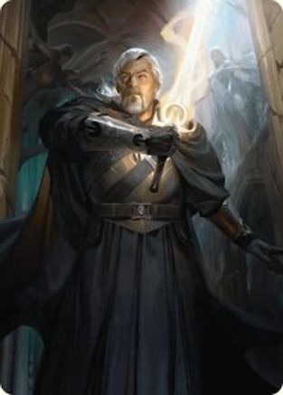 Odric, Lunarch Marshal Art Card (AAINR-001) - Art Series: Innistrad Remastered