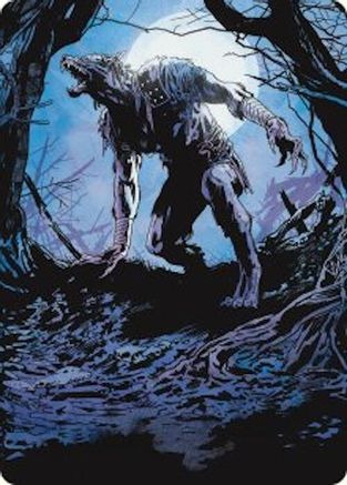 Krallenhorde Howler Art Card (AAINR-019) - Art Series: Innistrad Remastered
