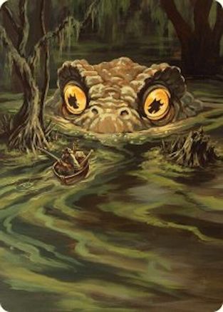 The Gitrog Monster Art Card (AAINR-025) - Art Series: Innistrad Remastered