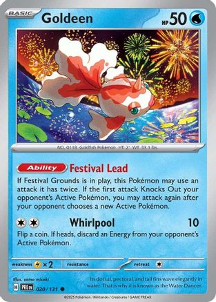 Goldeen 020  SV Prismatic Evolutions - Common