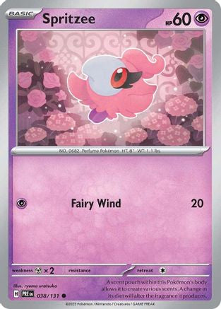 Spritzee 038  SV Prismatic Evolutions - Common