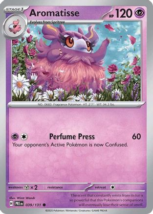 Aromatisse 039  SV Prismatic Evolutions - Common
