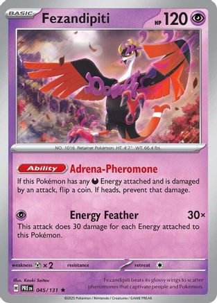 Fezandipiti 045  - Holofoil SV Prismatic Evolutions - Rare