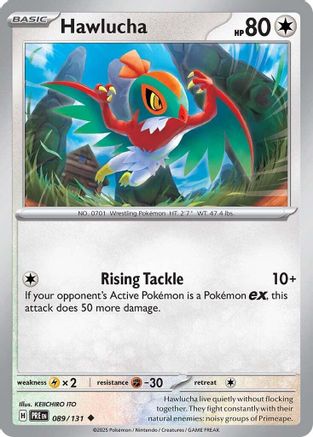Hawlucha 089  SV Prismatic Evolutions - Uncommon