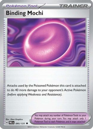 Binding Mochi 095  - Reverse Holofoil SV Prismatic Evolutions - Uncommon