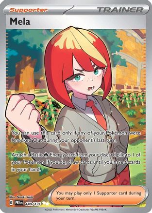 Mela 140  - Holofoil SV Prismatic Evolutions - Ultra Rare