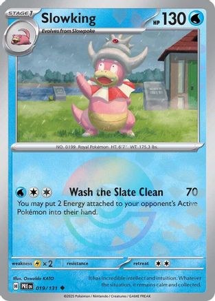 Slowking (Poke Ball Pattern) 019  - Holofoil SV Prismatic Evolutions - Uncommon