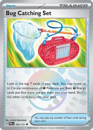 Bug Catching Set (Poke Ball Pattern) 102  - Holofoil SV Prismatic Evolutions - Uncommon