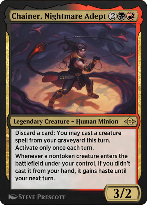 Chainer, Nightmare Adept (J21-683) - Jumpstart: Historic Horizons