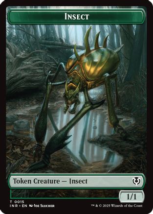 Insect // Spider Double-Sided Token (INR-15 // 16) - Innistrad Remastered Foil