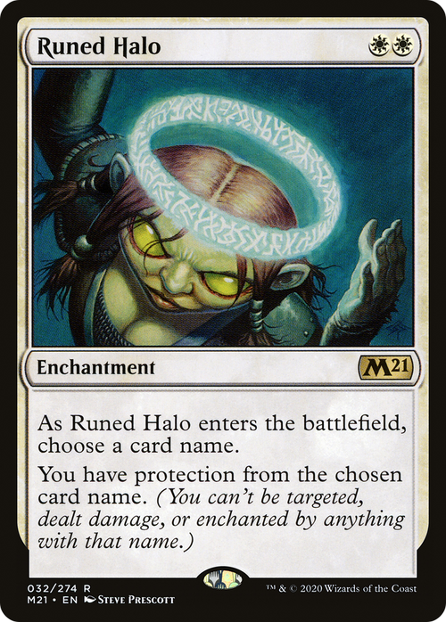 Runed Halo (M21-032) - Core Set 2021 Foil