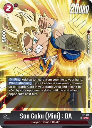 Son Goku (Mini) : DA - FP-037 (FP-037) - Fusion World Promotion Cards and Packs