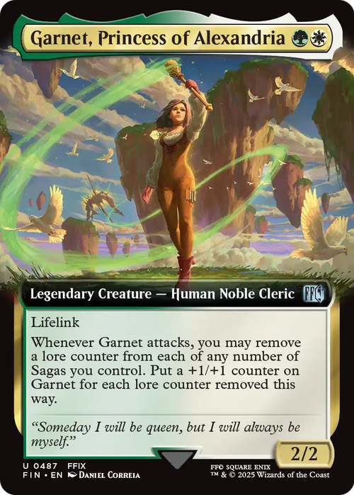Garnet, Princess of Alexandria (Extended Art) (FIN-487) - FINAL FANTASY: (Extended Art)