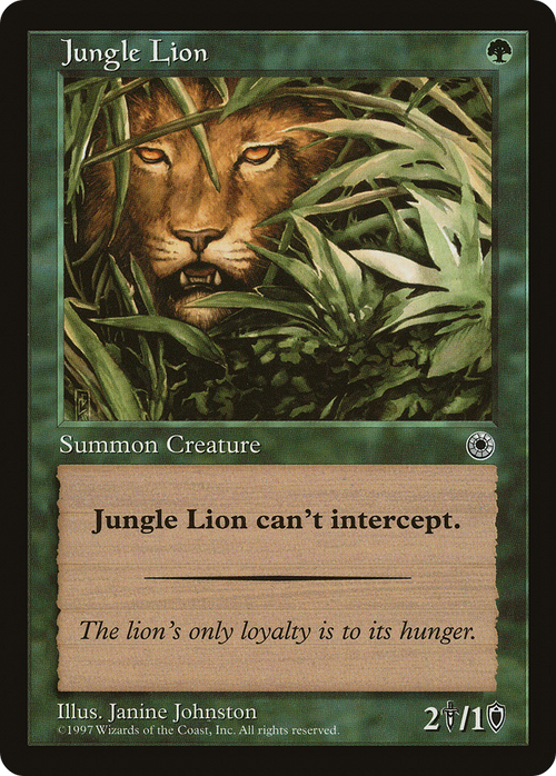 Jungle Lion (POR-) - Portal