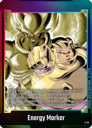 Energy Marker (E-20) (E-20) - Fusion World Energy Markers