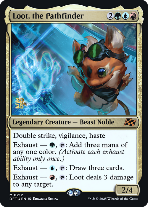 Loot, the Pathfinder (PRE-212S) - Prerelease Cards Foil