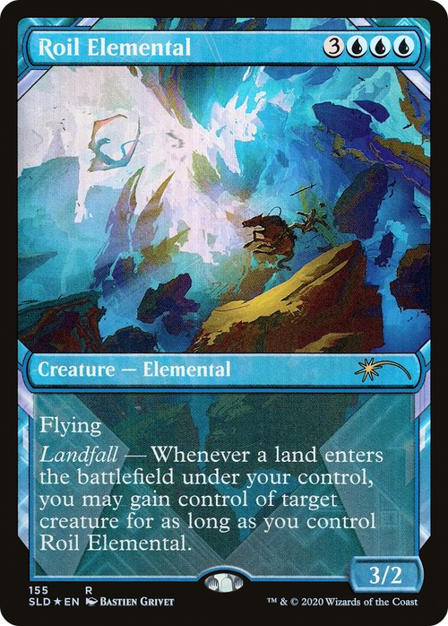 Roil Elemental (SLD-155) - Secret Lair Drop: (Showcase)
