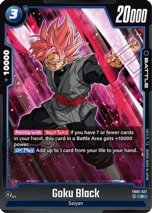 Goku Black (FB05-027) - New Adventure Holofoil