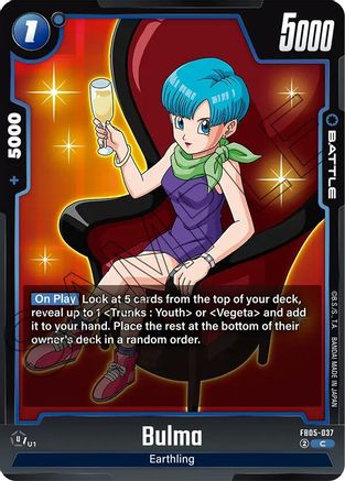 Bulma - FB05-037 (FB05-037) - New Adventure