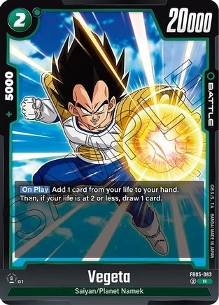 Vegeta - FB05-063 (FB05-063) - New Adventure Holofoil