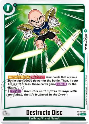 Destructo Disc (FB05-067) - New Adventure Holofoil