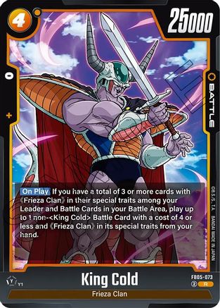 King Cold (FB05-073) - New Adventure Holofoil