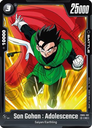 Son Gohan : Adolescence - FB05-102 (FB05-102) - New Adventure