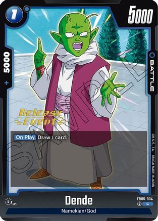 Dende - FB05-034 (FB05-034) - New Adventure Release Event Cards