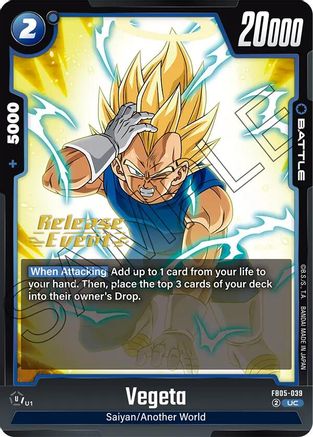 Vegeta - FB05-039 (FB05-039) - New Adventure Release Event Cards