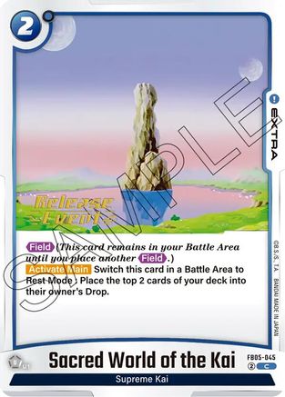 Sacred World of the Kai (FB05-045) - New Adventure Release Event Cards