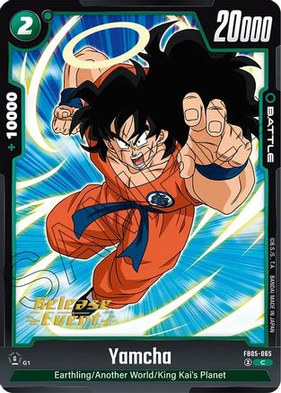 Yamcha (FB05-065) - New Adventure Release Event Cards