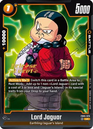 Lord Jaguar (FB05-078) - New Adventure Release Event Cards