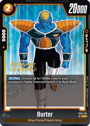 Burter (FB05-081) - New Adventure Release Event Cards