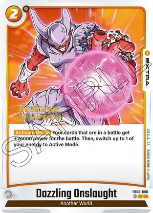 Dazzling Onslaught (FB05-090) - New Adventure Release Event Cards