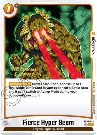 Fierce Hyper Beam (FB05-094) - New Adventure Release Event Cards