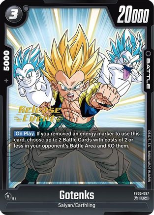 Gotenks - FB05-097 (FB05-097) - New Adventure Release Event Cards