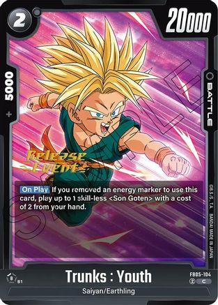 Trunks : Youth (FB05-104) - New Adventure Release Event Cards