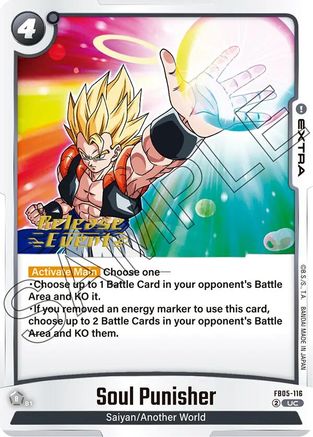 Soul Punisher (FB05-116) - New Adventure Release Event Cards