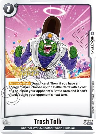 Trash Talk (FB05-118) - New Adventure Release Event Cards