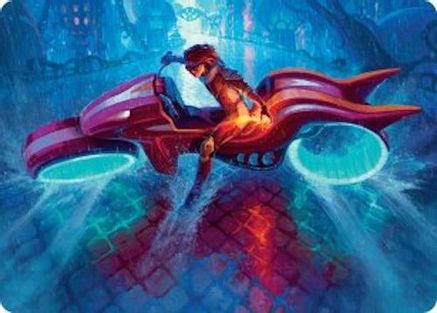 Chandra, Spark Hunter Art Card (AADFT-020) - Art Series: Aetherdrift