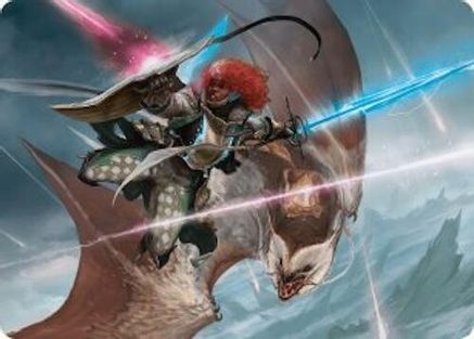 Caradora, Heart of Alacria Art Card (14/54) (AADFT-014) - Art Series: Aetherdrift