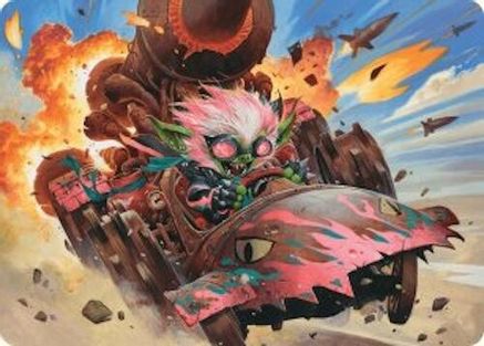 Redshift, Rocketeer Chief Art Card (AADFT-013) - Art Series: Aetherdrift
