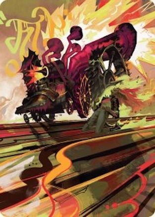 Rocketeer Boostbuggy Art Card (AADFT-049) - Art Series: Aetherdrift