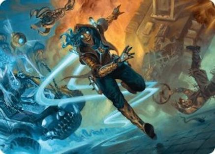 Sita Varma, Masked Racer Art Card (AADFT-026) - Art Series: Aetherdrift