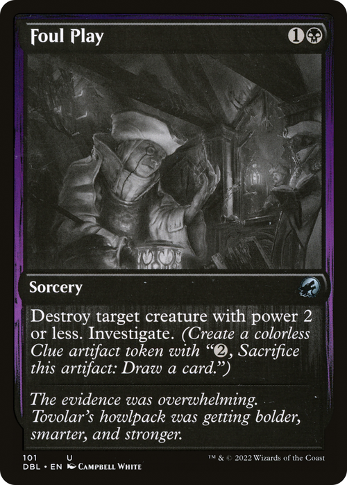 Foul Play (DBL-101) - Innistrad: Double Feature