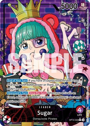 Sugar (003) (Parallel) (OP10-003) - Royal Blood Foil