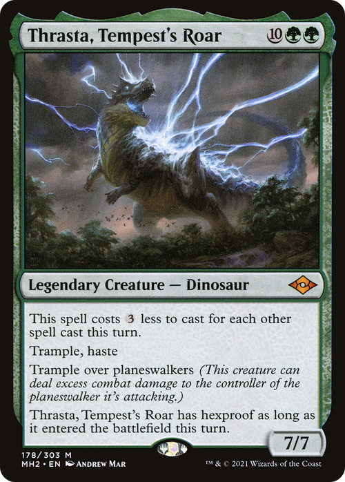 Thrasta, Tempest's Roar (MH2-178) - Modern Horizons 2
