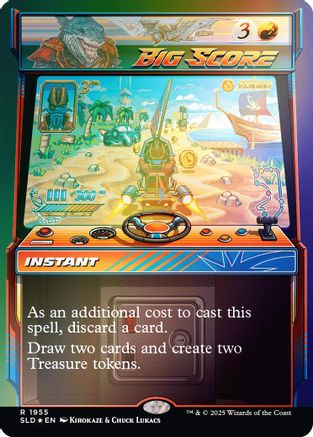 Big Score (1955) (Rainbow Foil) (SLD-1955) - Secret Lair Drop Series Foil